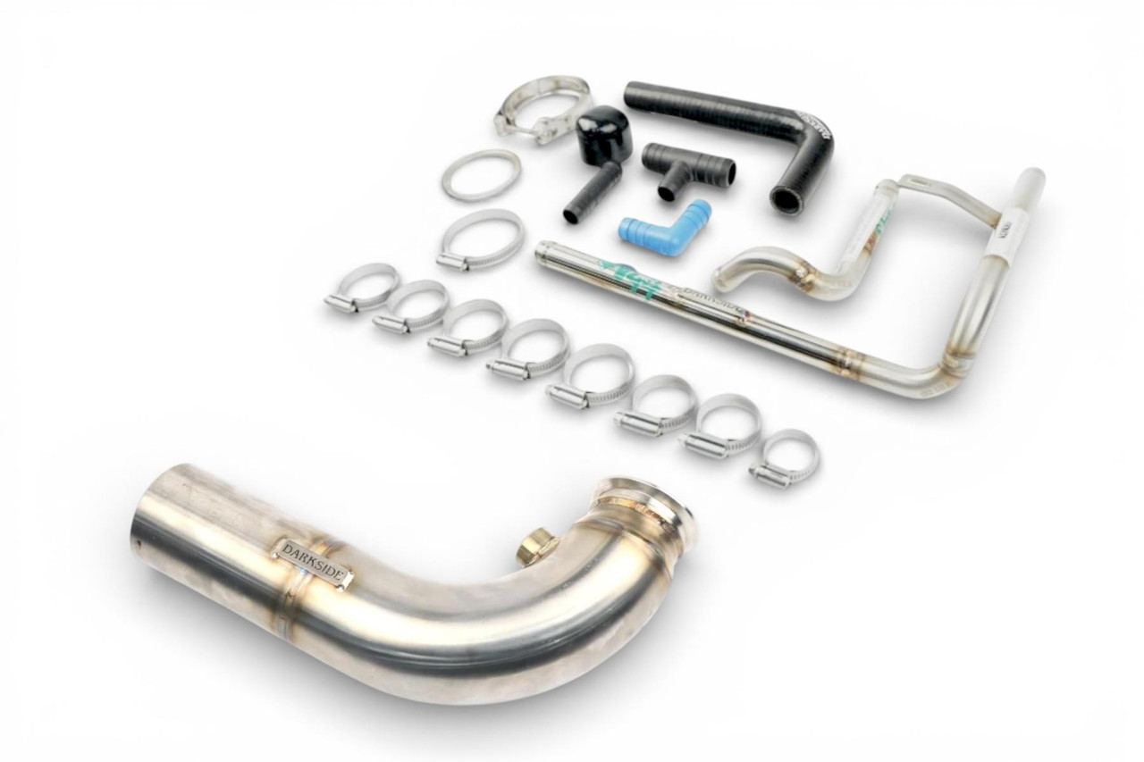 Darkside 3" Stainless DPF Delete Hood Stack & EGR Delete Kit for CVCA US Spec