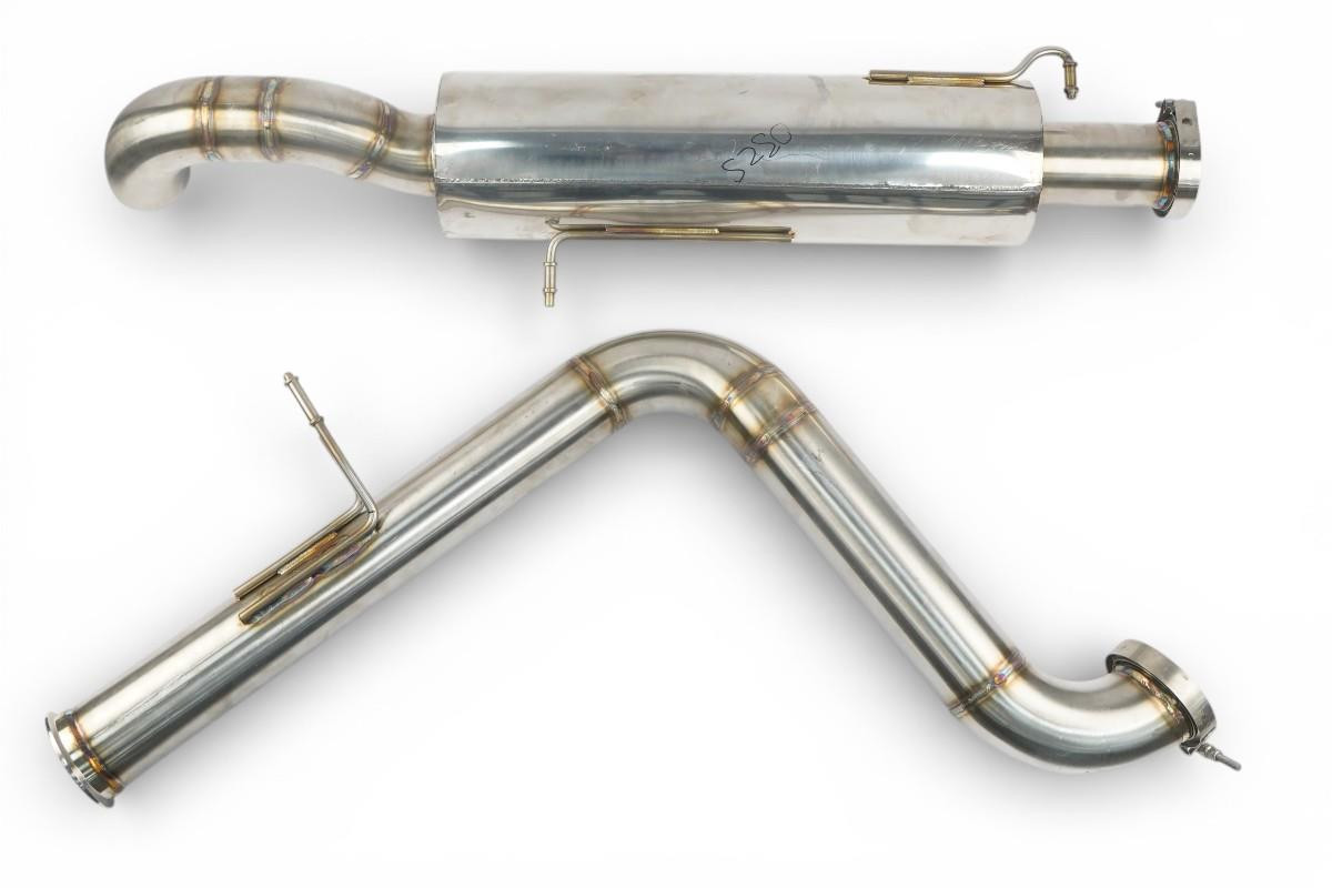 VW Amarok DDX 3.0 TDI V6 3.5" Race Exhaust System (for Darkside Downpipe Only)