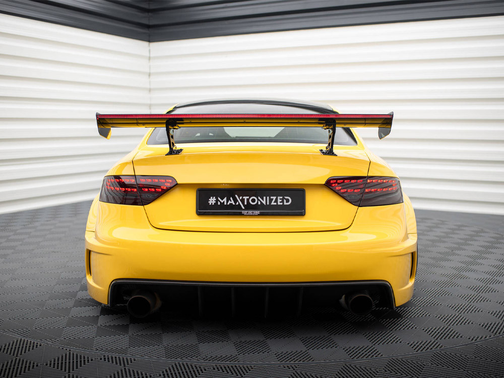 Maxton Carbon Spoiler With Internal Brackets Uprights + LED Audi A5 Coupe 8T Maxton Carbon Spoiler With Internal Brackets Uprights + LED Audi A5 Coupe 8T
