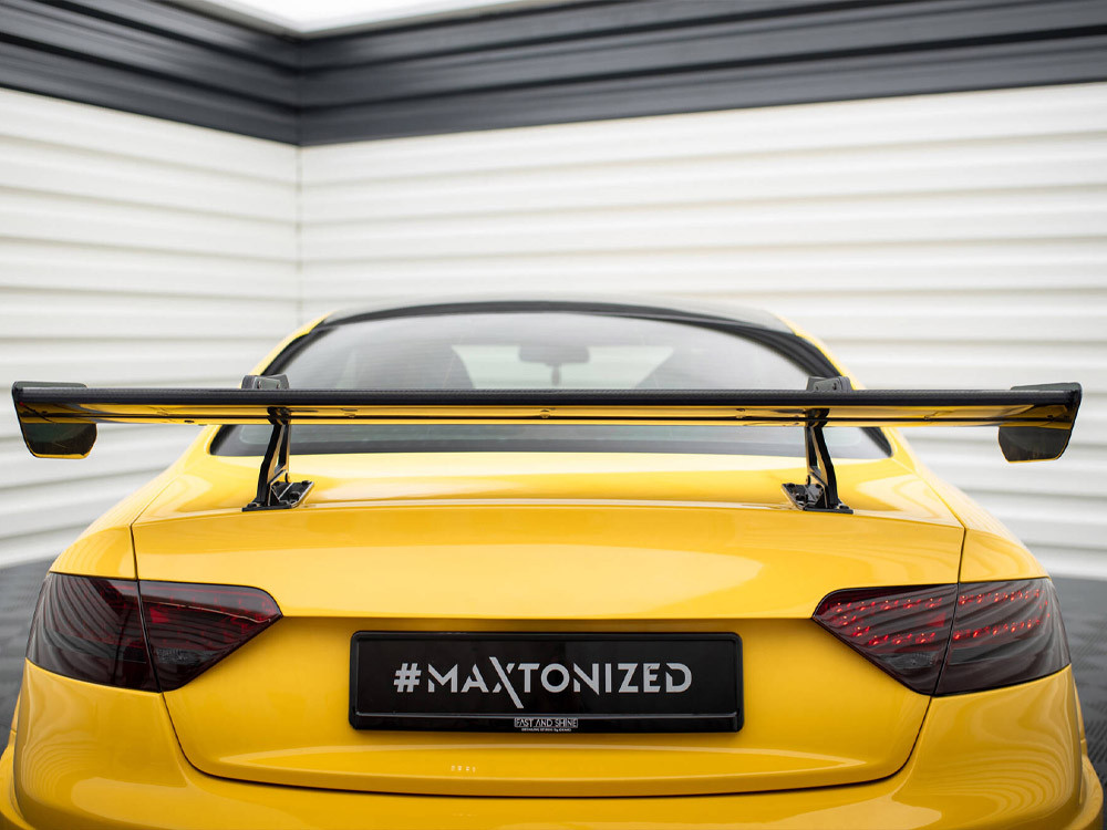 Maxton Carbon Spoiler With Upper Swan Mounting Audi A5 Coupe 8T Maxton Carbon Spoiler With Upper Swan Mounting Audi A5 Coupe 8T