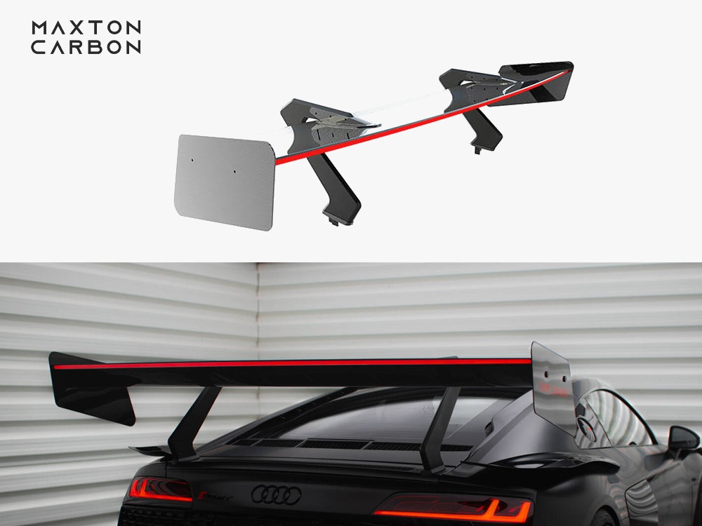 Maxton Carbon Spoiler + LED Audi R8 Mk2 Maxton Carbon Spoiler + LED Audi R8 Mk2