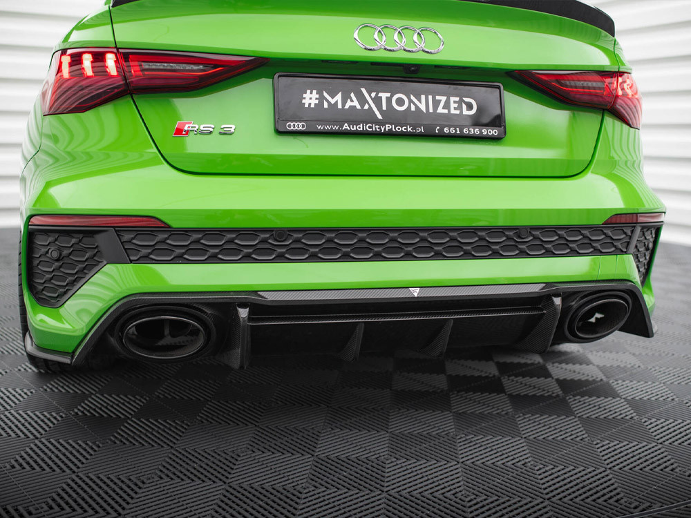 Maxton Carbon Fiber Rear Diffuser Audi RS3 8Y Maxton Carbon Fiber Rear Diffuser Audi RS3 8Y