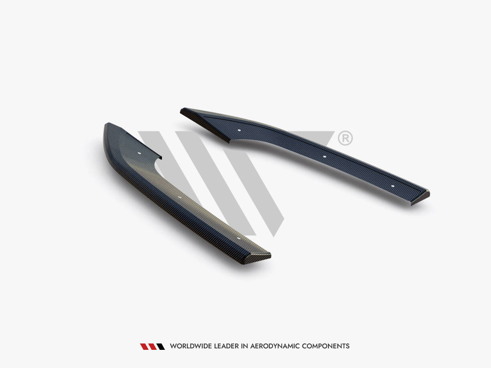 Maxton Carbon Fiber Rear Side Splitters Audi RS3 Sedan 8Y Maxton Carbon Fiber Rear Side Splitters Audi RS3 Sedan 8Y