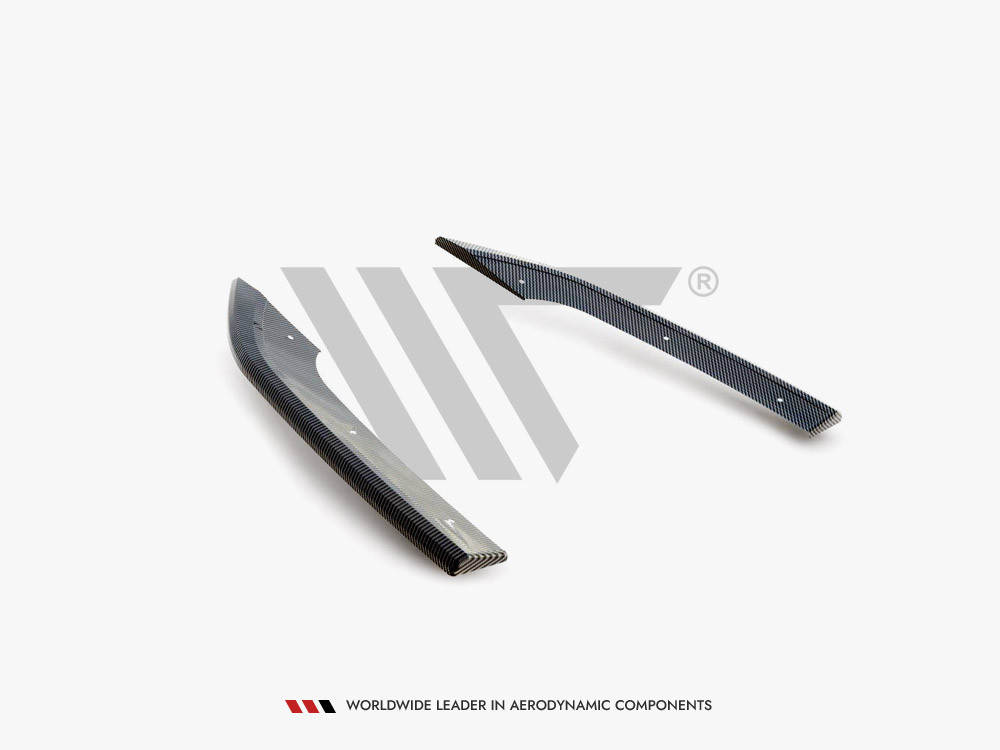 Maxton Carbon Fiber Rear Side Splitters V.2 Audi RS3 Sedan 8Y Maxton Carbon Fiber Rear Side Splitters V.2 Audi RS3 Sedan 8Y