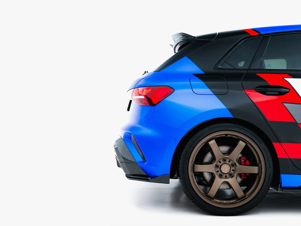 Maxton Carbon Fiber Rear Side Splitters Audi RS3 Sportback 8Y Facelift Maxton Carbon Fiber Rear Side Splitters Audi RS3 Sportback 8Y Facelift