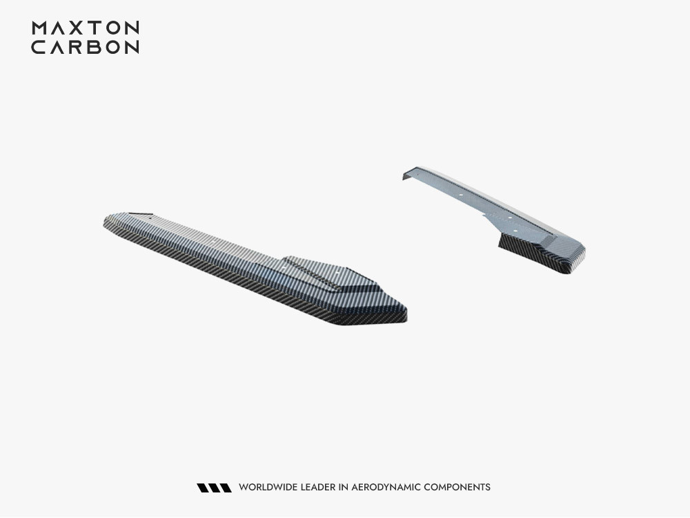 Maxton Prepreg Carbon Fiber Rear Side Splitters Audi RS6 C8 / C8 Facelift Maxton Prepreg Carbon Fiber Rear Side Splitters Audi RS6 C8 / C8 Facelift
