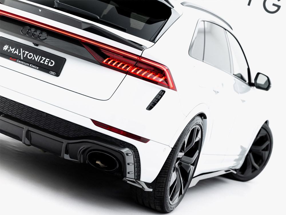 Maxton Carbon Fiber Rear Diffuser Audi RSQ8 Mk1 Maxton Carbon Fiber Rear Diffuser Audi RSQ8 Mk1