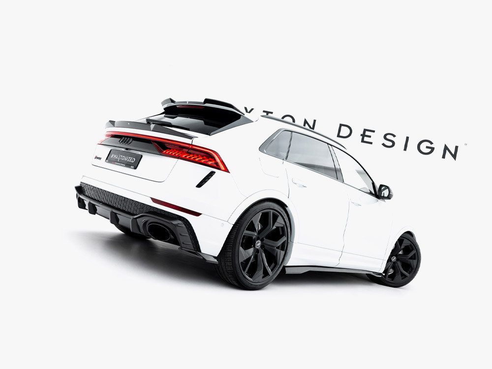 Maxton Carbon Fiber Rear Side Splitters Audi RSQ8 Mk1 Maxton Carbon Fiber Rear Side Splitters Audi RSQ8 Mk1