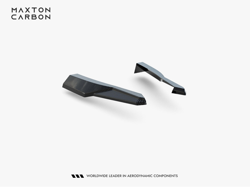 Maxton Carbon Fiber Rear Side Splitters Audi RSQ8 Mk1 Maxton Carbon Fiber Rear Side Splitters Audi RSQ8 Mk1