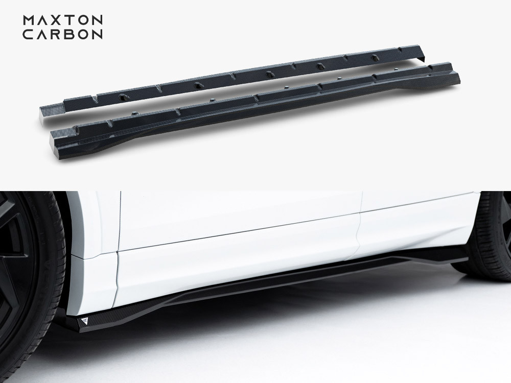 Maxton Carbon Fiber Side Skirts Audi RSQ8 Mk1 Maxton Carbon Fiber Side Skirts Audi RSQ8 Mk1