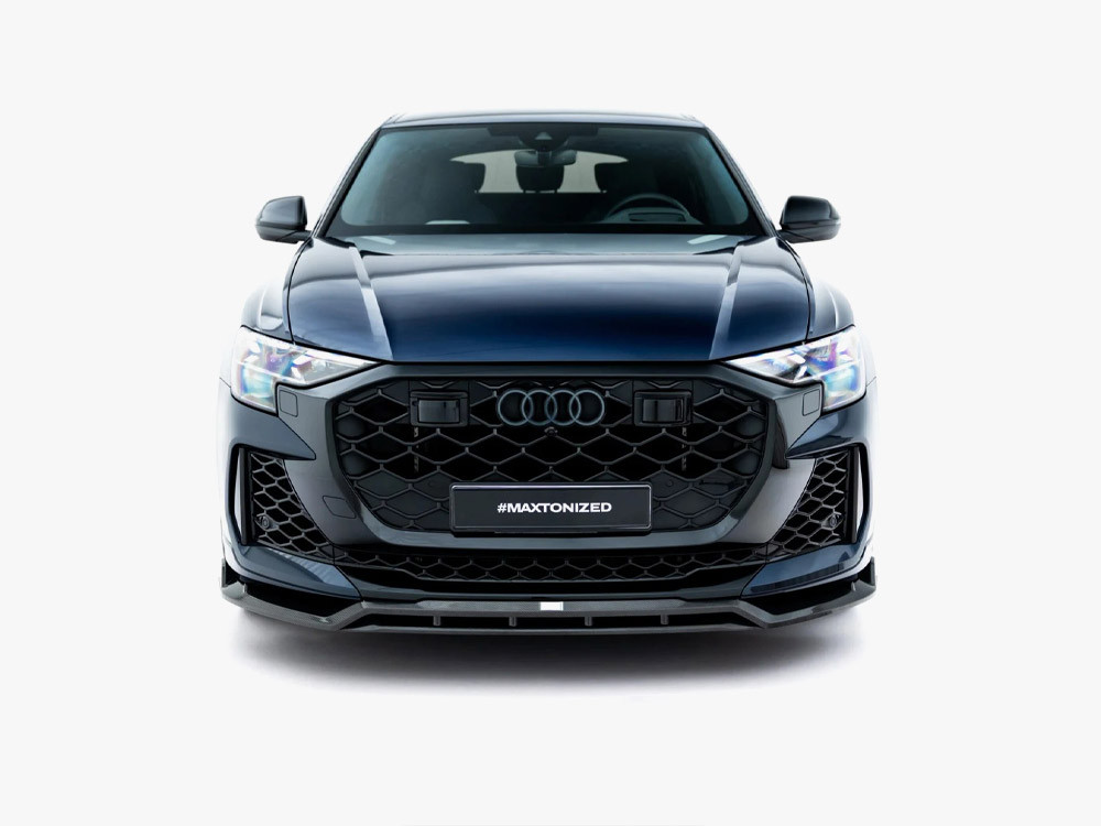 Maxton Prepreg Carbon Fiber Front Splitter Audi RSQ8 Mk1 Facelift Maxton Prepreg Carbon Fiber Front Splitter Audi RSQ8 Mk1 Facelift