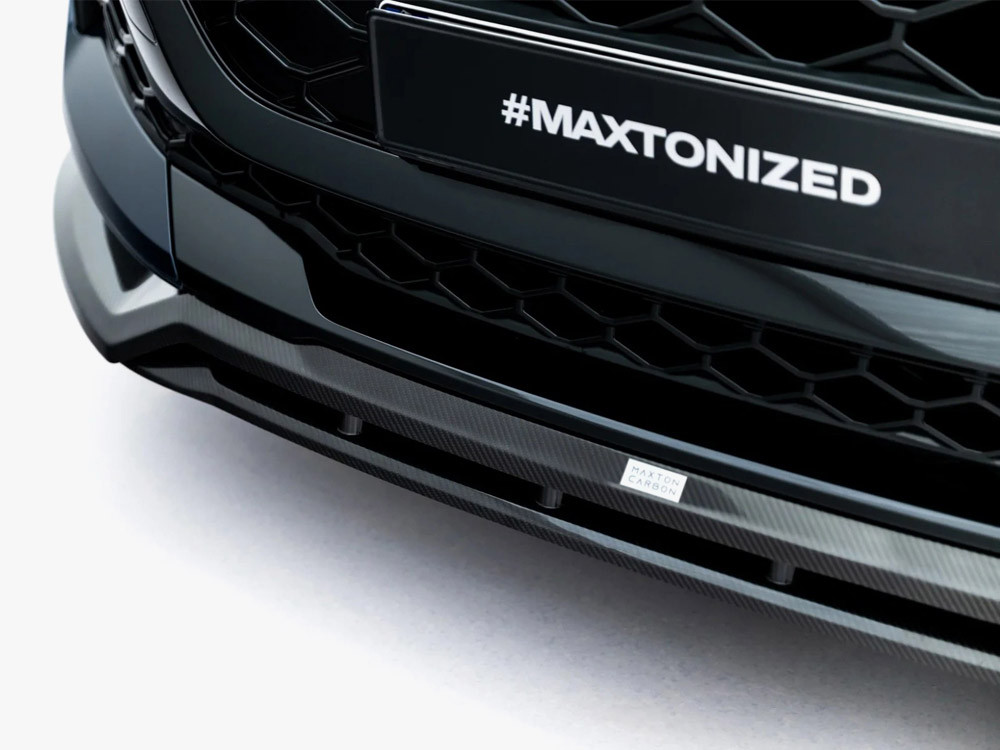 Maxton Prepreg Carbon Fiber Front Splitter Audi RSQ8 Mk1 Facelift Maxton Prepreg Carbon Fiber Front Splitter Audi RSQ8 Mk1 Facelift