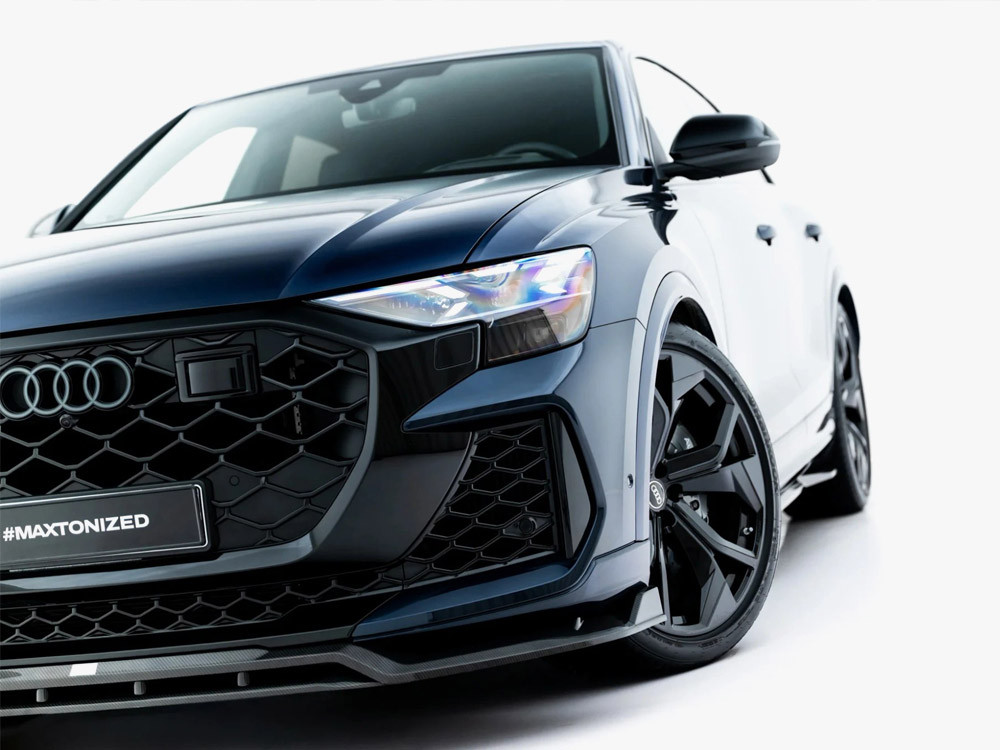 Maxton Prepreg Carbon Fiber Front Splitter Audi RSQ8 Mk1 Facelift Maxton Prepreg Carbon Fiber Front Splitter Audi RSQ8 Mk1 Facelift
