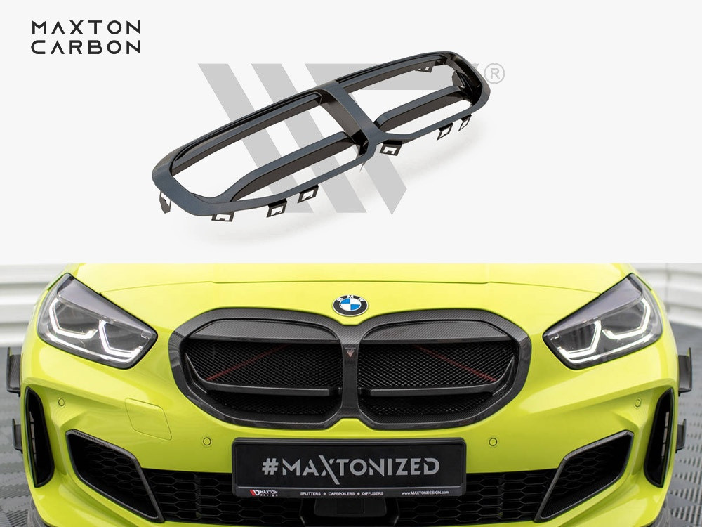Maxton Carbon Fiber Front Grill BMW 1 F40 M-Pack / M135i Maxton Carbon Fiber Front Grill BMW 1 F40 M-Pack / M135i