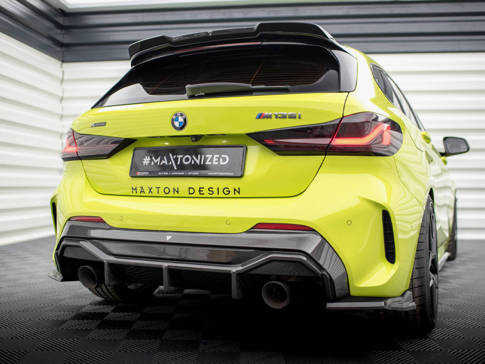 Maxton Carbon Fiber Rear Diffuser V.2 BMW 1 F40 M-Pack / M135i Maxton Carbon Fiber Rear Diffuser V.2 BMW 1 F40 M-Pack / M135i