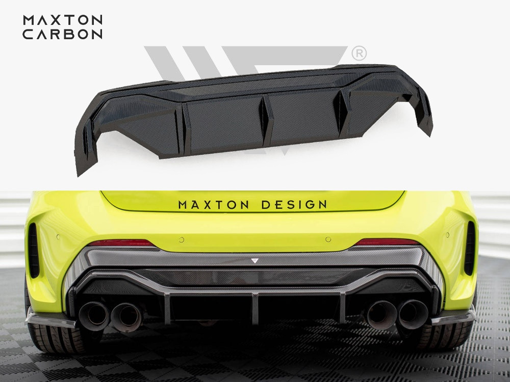 Maxton Carbon Fiber Rear Diffuser V.1 BMW 1 F40 M-Pack / M135i Maxton Carbon Fiber Rear Diffuser V.1 BMW 1 F40 M-Pack / M135i