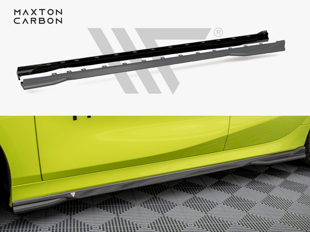 Maxton Carbon Fiber Side Skirts BMW 1 F40 M-Pack / M135i Maxton Carbon Fiber Side Skirts BMW 1 F40 M-Pack / M135i