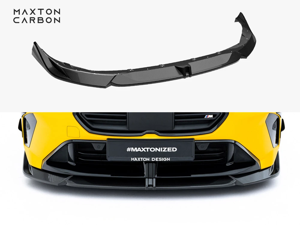 Maxton Carbon Fiber Front Splitter BMW M135i / 1 M-Pack F70