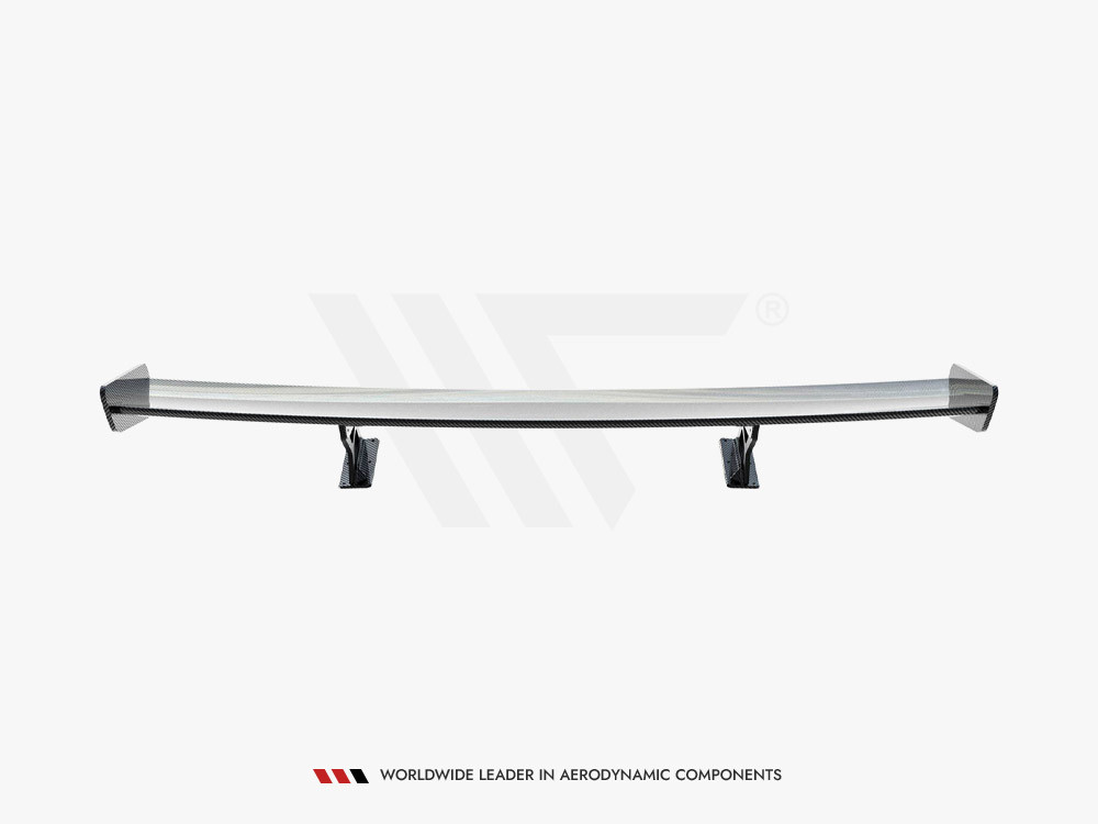 Maxton Carbon Spoiler With Internal Brackets Uprights V.1 BMW 1 M E82 Maxton Carbon Spoiler With Internal Brackets Uprights V.1 BMW 1 M E82
