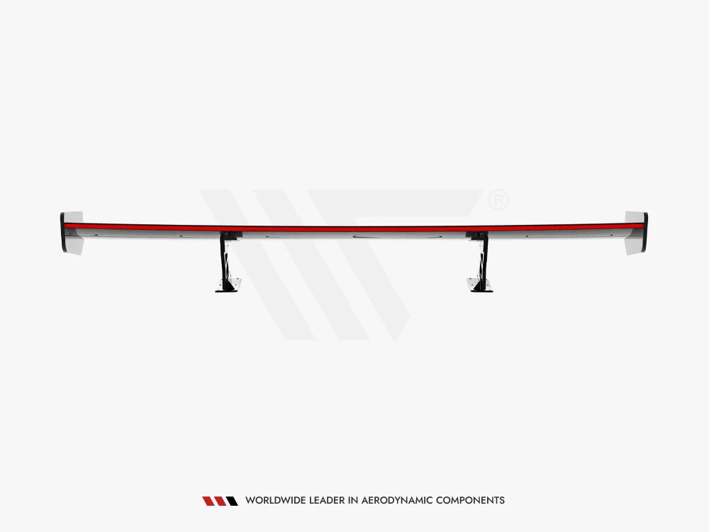 Maxton Carbon Spoiler With Internal Brackets Uprights + LED BMW 3 / M3 Coupe E92
