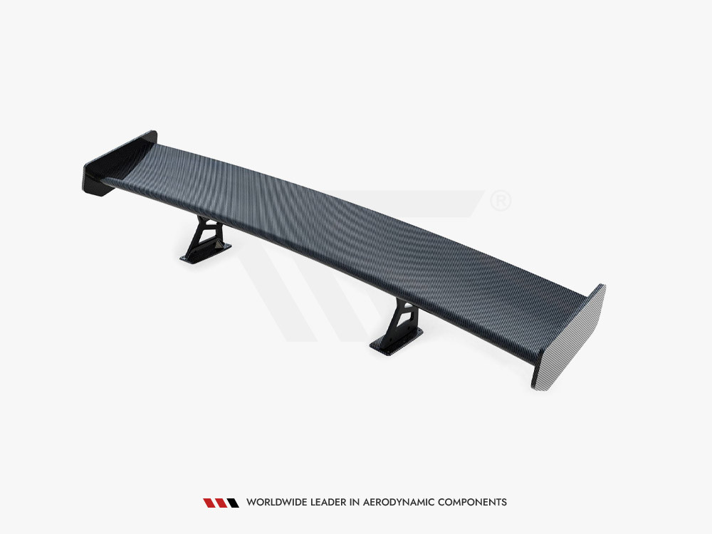 Maxton Carbon Spoiler With Internal Brackets Uprights + LED BMW 3 / M3 Coupe E92