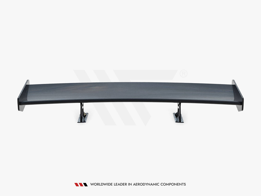 Maxton Carbon Spoiler With Internal Brackets Uprights + LED BMW 3 / M3 Coupe E92