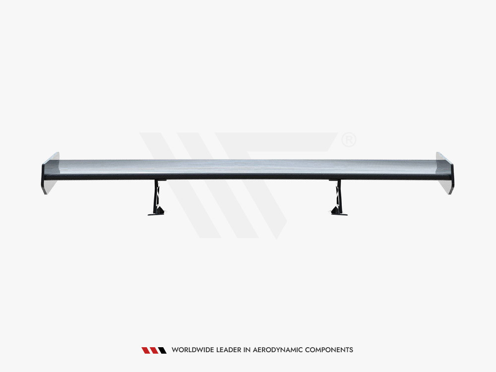 Maxton Carbon Spoiler With Internal Brackets Uprights + LED BMW 3 / M3 Coupe E92