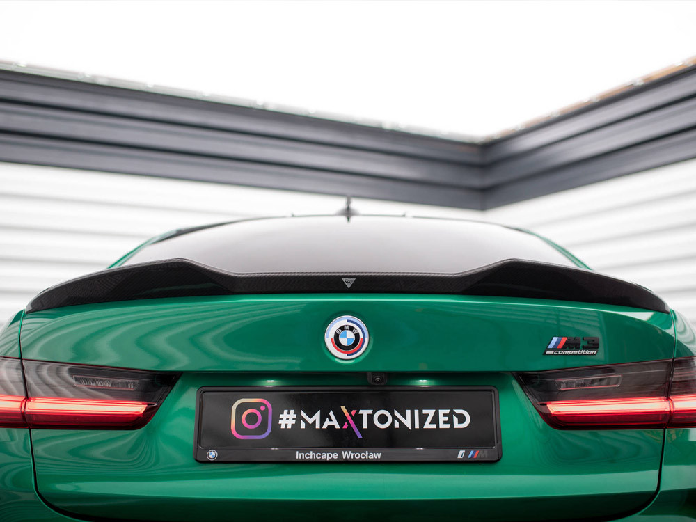 Maxton Carbon Fiber Tailgate Spoiler BMW M3 G80 / M340i G20 / 3 M-Pack G20 / 3 Standard G20 Maxton Carbon Fiber Tailgate Spoiler BMW M3 G80 / M340i G20 / 3 M-Pack G20 / 3 Standard G20
