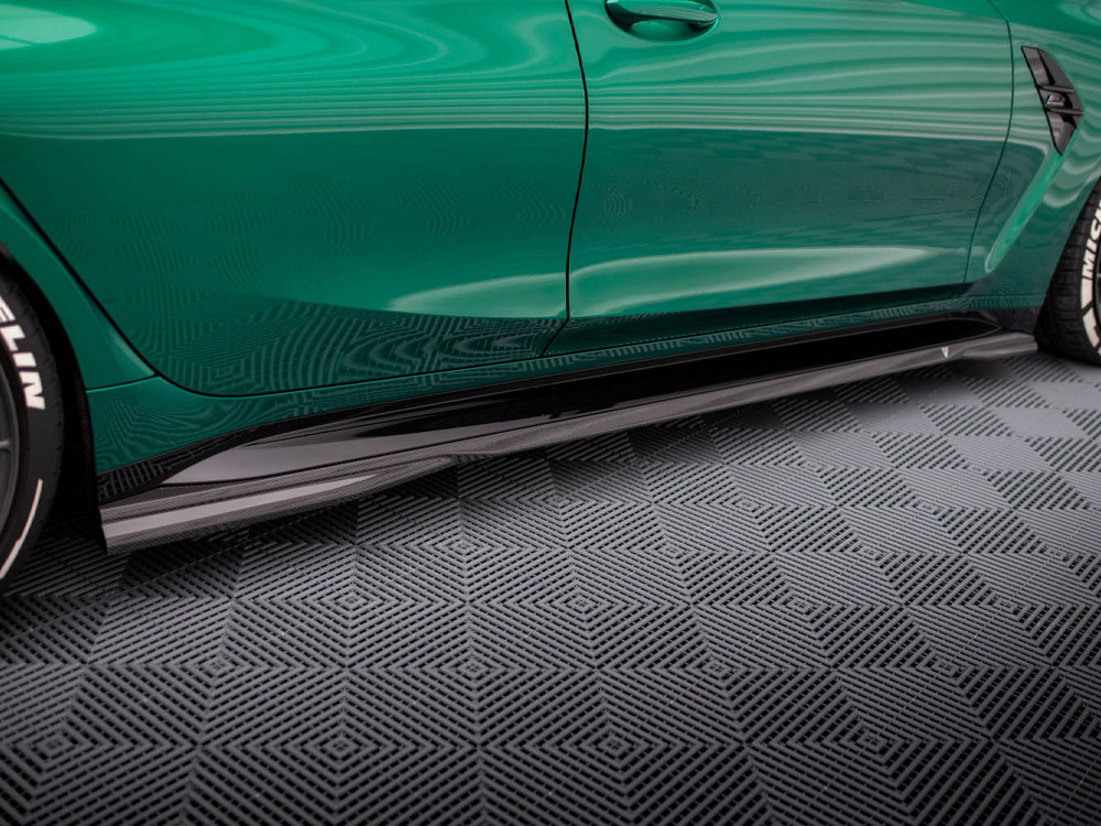 Maxton Carbon Fiber Side Skirts BMW M3 Sedan / Touring G80 / G81 Maxton Carbon Fiber Side Skirts BMW M3 Sedan / Touring G80 / G81