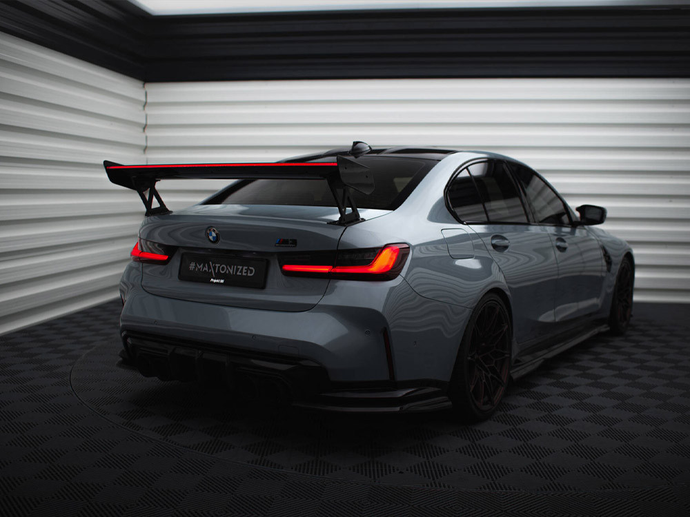 Maxton Carbon Spoiler With External Brackets Uprights + LED BMW M3 G80 / M340i G20 / 3 M-Pack G20 / 3 Standard G20 Maxton Carbon Spoiler With External Brackets Uprights + LED BMW M3 G80 / M340i G20 / 3 M-Pack G20 / 3 Standard G20