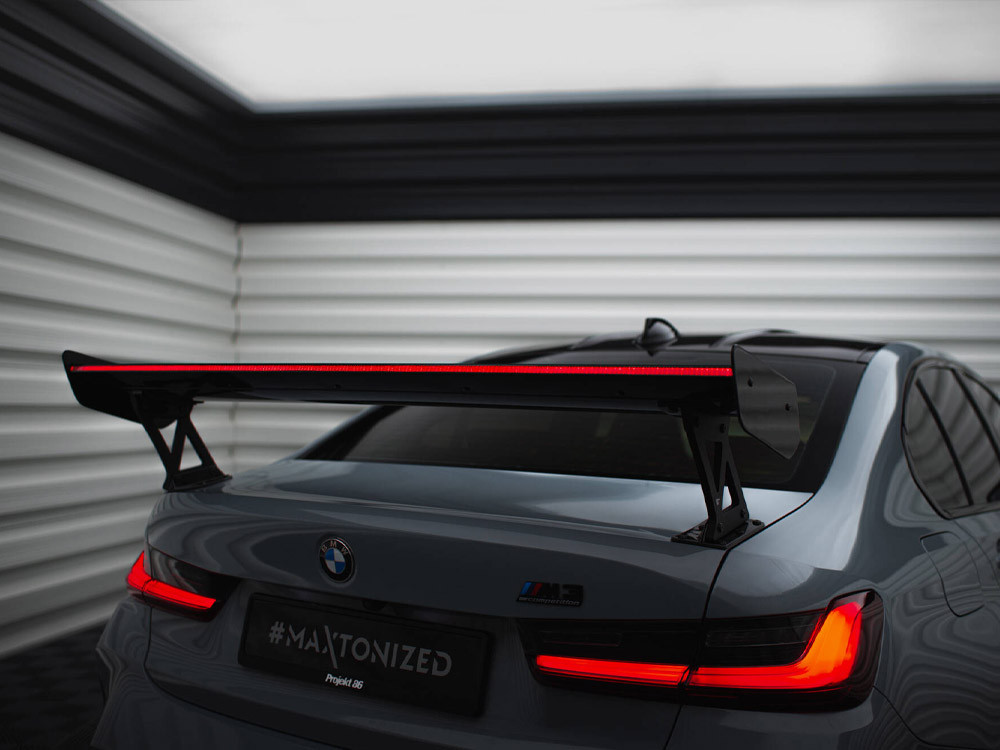 Maxton Carbon Spoiler With External Brackets Uprights + LED BMW M3 G80 / M340i G20 / 3 M-Pack G20 / 3 Standard G20 Maxton Carbon Spoiler With External Brackets Uprights + LED BMW M3 G80 / M340i G20 / 3 M-Pack G20 / 3 Standard G20