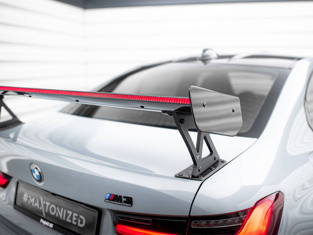 Maxton Carbon Spoiler With External Brackets Uprights + LED BMW M3 G80 / M340i G20 / 3 M-Pack G20 / 3 Standard G20 Maxton Carbon Spoiler With External Brackets Uprights + LED BMW M3 G80 / M340i G20 / 3 M-Pack G20 / 3 Standard G20