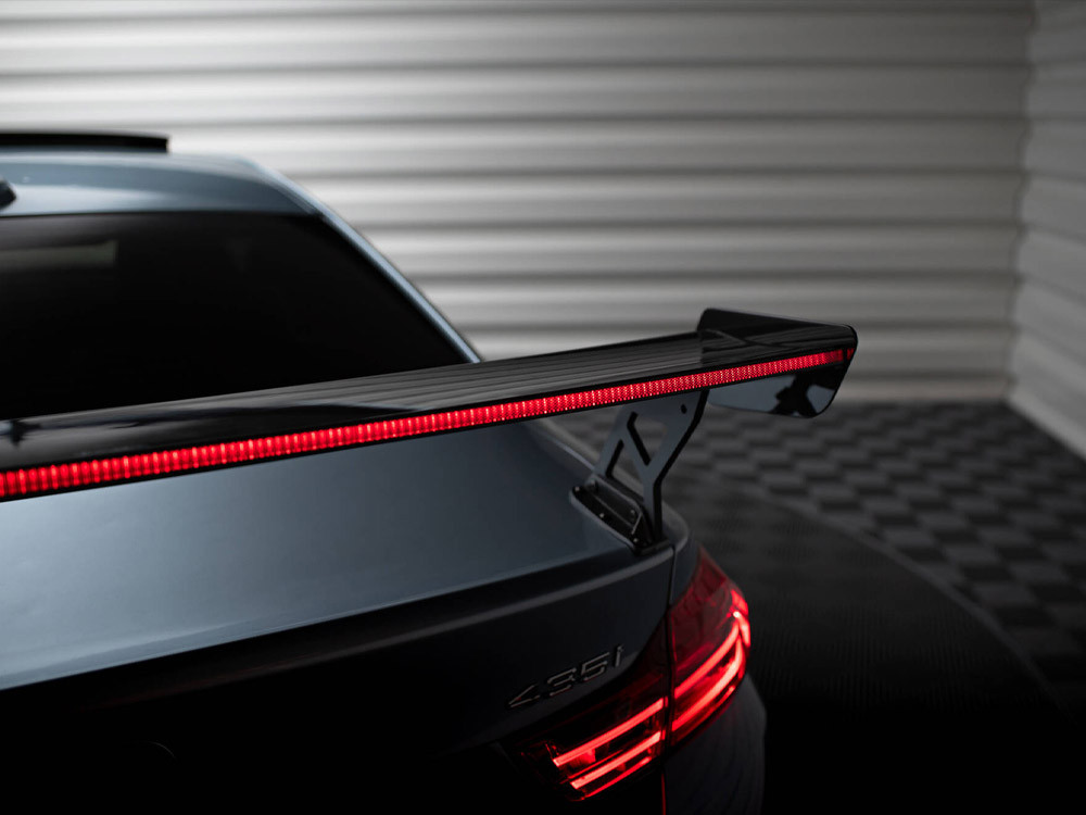Maxton Carbon Spoiler With External Brackets Uprights + LED BMW 4 F32 / 4 F32 M-Pack Coupe Maxton Carbon Spoiler With External Brackets Uprights + LED BMW 4 F32 / 4 F32 M-Pack Coupe