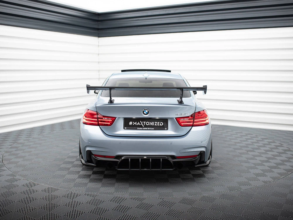 Maxton Carbon Spoiler With Internal Brackets Uprights BMW 4 F32 / 4 F32 M-Pack Coupe Maxton Carbon Spoiler With Internal Brackets Uprights BMW 4 F32 / 4 F32 M-Pack Coupe