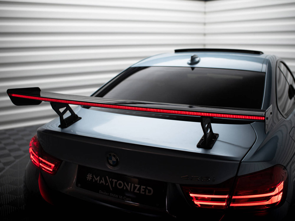 Maxton Carbon Spoiler With Internal Brackets Uprights + LED BMW 4 F32 / 4 F32 M-Pack Coupe Maxton Carbon Spoiler With Internal Brackets Uprights + LED BMW 4 F32 / 4 F32 M-Pack Coupe