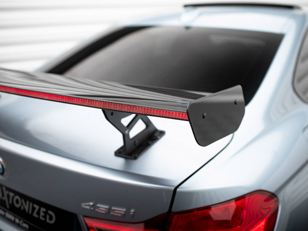 Maxton Carbon Spoiler With Internal Brackets Uprights + LED BMW 4 F32 / 4 F32 M-Pack Coupe Maxton Carbon Spoiler With Internal Brackets Uprights + LED BMW 4 F32 / 4 F32 M-Pack Coupe