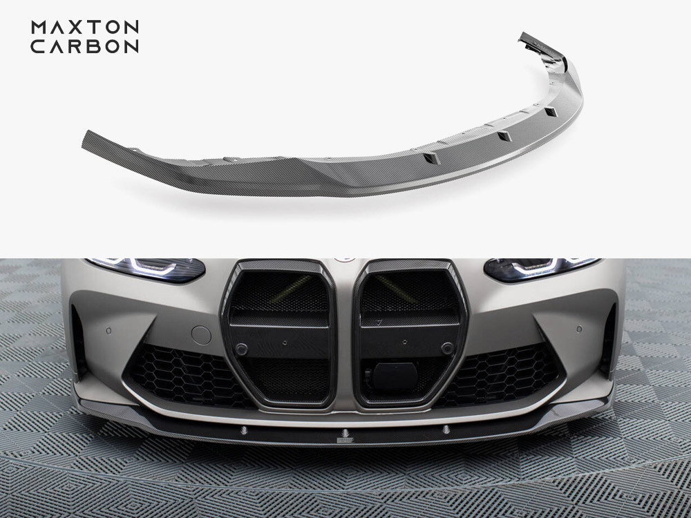 Maxton Carbon Fiber Front Splitter V.3 BMW M4 G82 / M3 G80