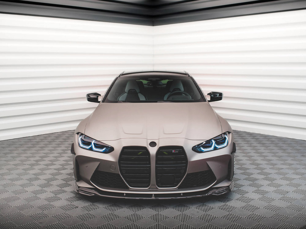 Maxton Carbon Fiber Front Splitter V.2 BMW M4 G82 / G82 Facelift Maxton Carbon Fiber Front Splitter V.2 BMW M4 G82 / G82 Facelift