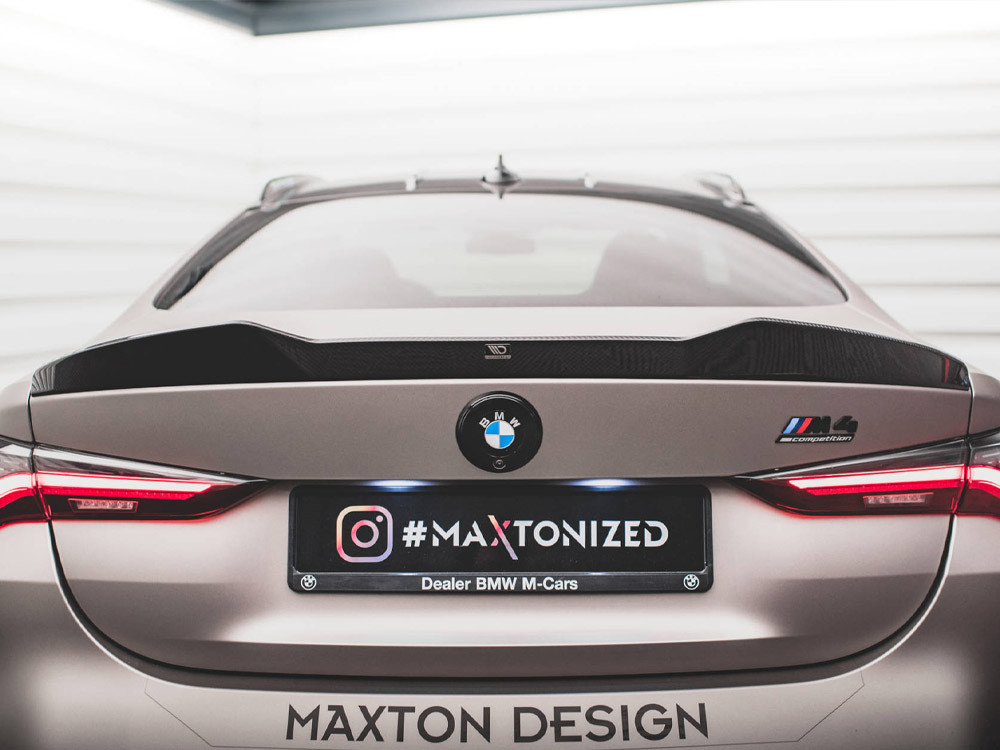 Maxton Carbon Fiber Tailgate Spoiler BMW M4 G82 / G82 Facelift / M440i / 4 M-Pack G22 / G22 Facelift Maxton Carbon Fiber Tailgate Spoiler BMW M4 G82 / G82 Facelift / M440i / 4 M-Pack G22 / G22 Facelift