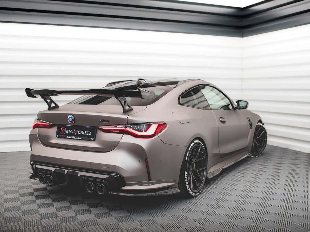 Maxton Carbon Fiber Rear Side Splitters BMW M4 G82 / G82 Facelift