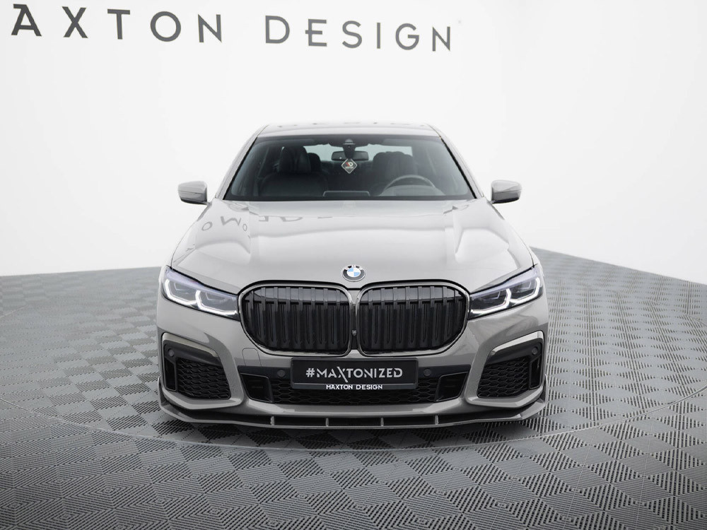 Maxton Prepreg Carbon Fiber Front Splitter + ABS Splitter BMW 7 M-Pack G11 Facelift Maxton Prepreg Carbon Fiber Front Splitter + ABS Splitter BMW 7 M-Pack G11 Facelift