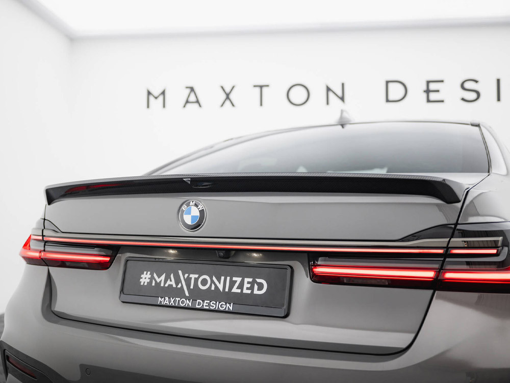 Maxton Prepreg Carbon Fiber Tailgate Spoiler BMW 7 G11 / G11 Facelift Maxton Prepreg Carbon Fiber Tailgate Spoiler BMW 7 G11 / G11 Facelift