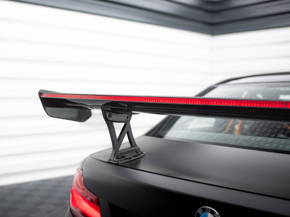 Maxton Carbon Spoiler With Internal Brackets Uprights + LED BMW M2 F87 Maxton Carbon Spoiler With Internal Brackets Uprights + LED BMW M2 F87