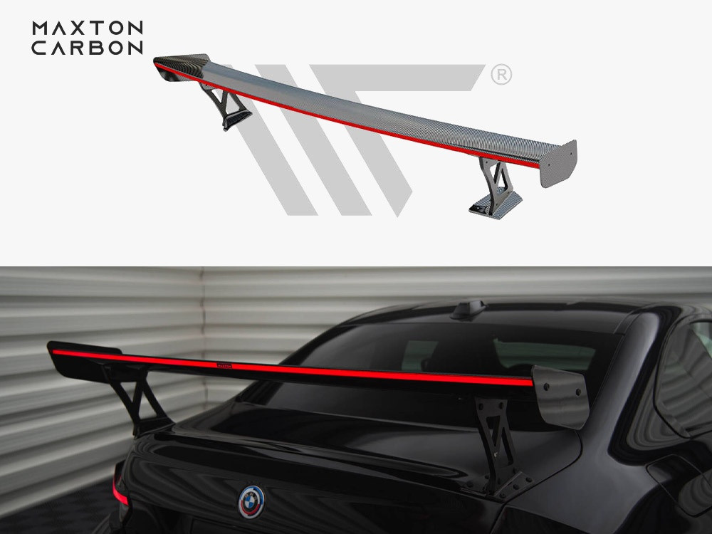 Maxton Carbon Fiber Spoiler + LED Light BMW M2 G87 / M240i / 2 M-Pack / 2 Standard G42 Maxton Carbon Fiber Spoiler + LED Light BMW M2 G87 / M240i / 2 M-Pack / 2 Standard G42