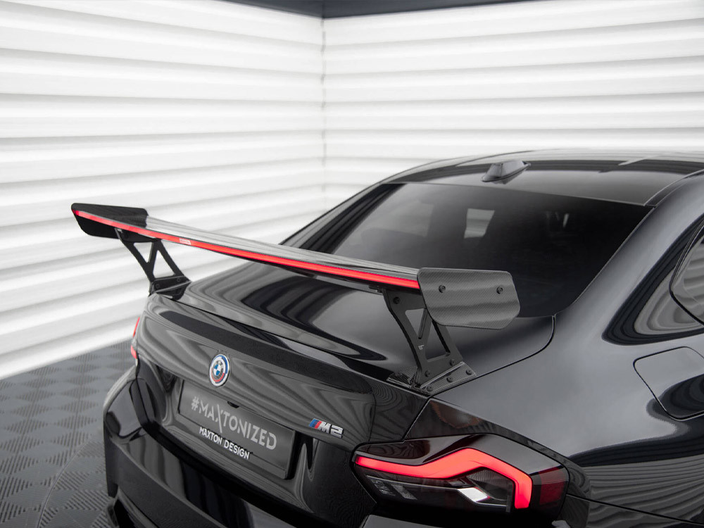 Maxton Carbon Fiber Spoiler + LED Light BMW M2 G87 / M240i / 2 M-Pack / 2 Standard G42 Maxton Carbon Fiber Spoiler + LED Light BMW M2 G87 / M240i / 2 M-Pack / 2 Standard G42