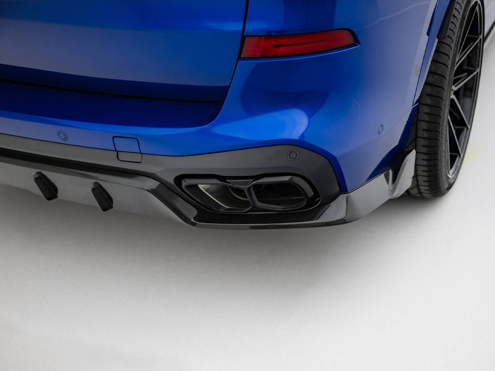 Maxton Prepreg Carbon Fiber Rear Diffuser BMW X5 M-Pack G05 Facelift Maxton Prepreg Carbon Fiber Rear Diffuser BMW X5 M-Pack G05 Facelift