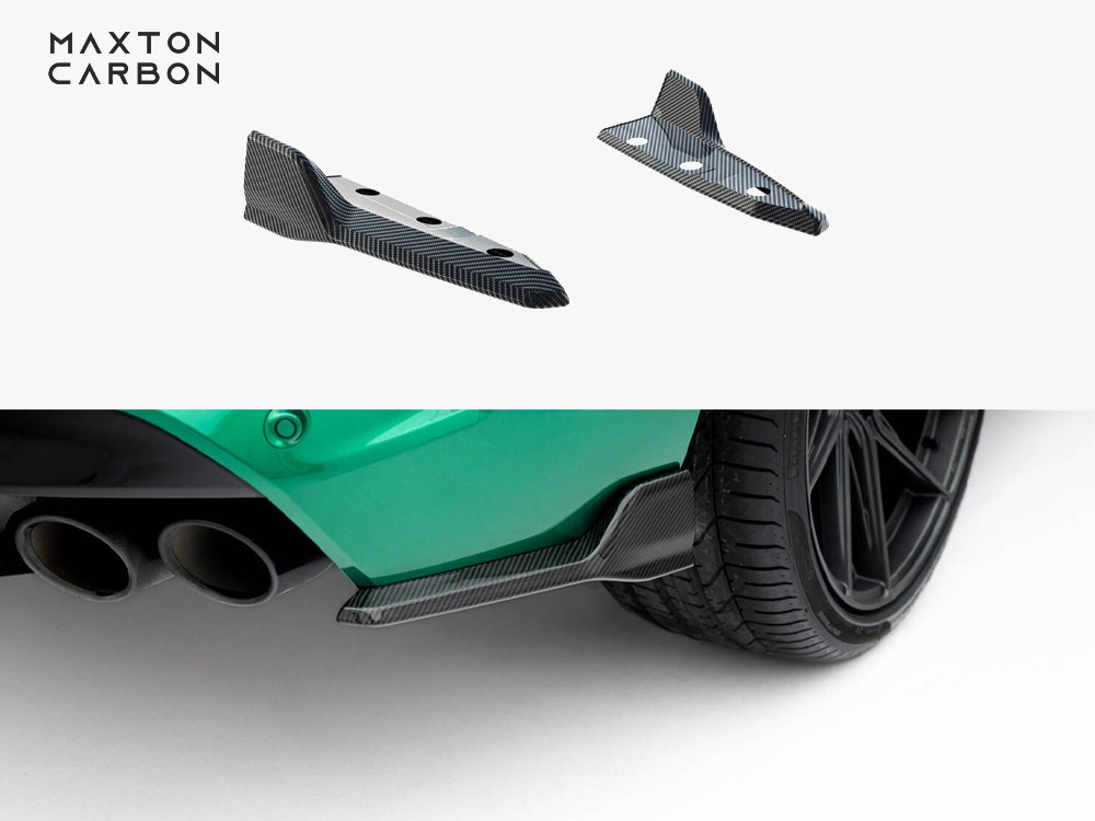 Maxton Prepreg Carbon Fiber Rear Side Splitters BMW X5 M F95 Facelift Maxton Prepreg Carbon Fiber Rear Side Splitters BMW X5 M F95 Facelift