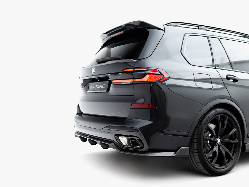 Maxton Prepreg Carbon Fiber Rear Diffuser BMW X7 M-Pack G07 Facelift Maxton Prepreg Carbon Fiber Rear Diffuser BMW X7 M-Pack G07 Facelift