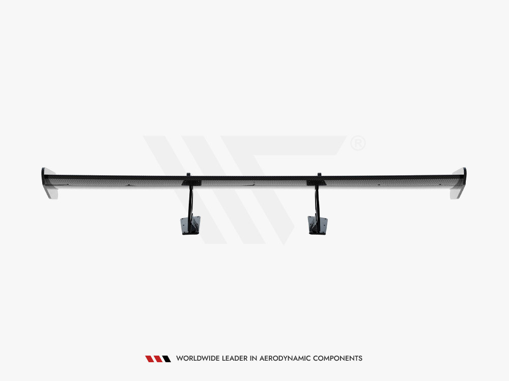 Maxton Carbon Spoiler With Upper Swan Mounting V.1 Porsche 718 Cayman GTS 982c Maxton Carbon Spoiler With Upper Swan Mounting V.1 Porsche 718 Cayman GTS 982c