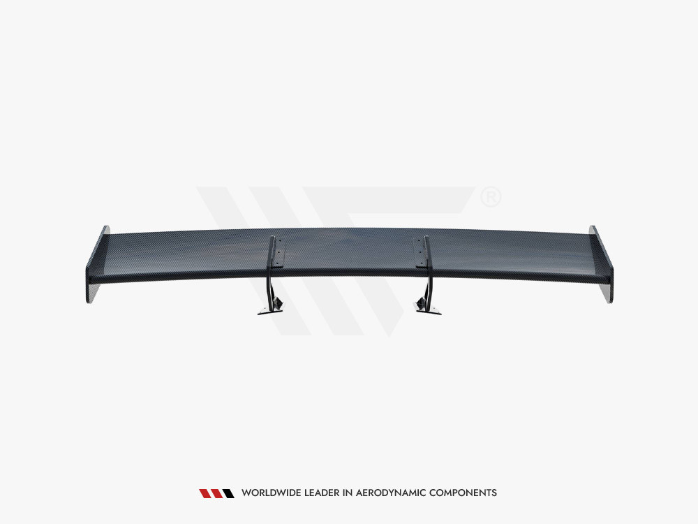 Maxton Carbon Spoiler With Upper Swan Mounting V.1 Porsche 718 Cayman GTS 982c Maxton Carbon Spoiler With Upper Swan Mounting V.1 Porsche 718 Cayman GTS 982c
